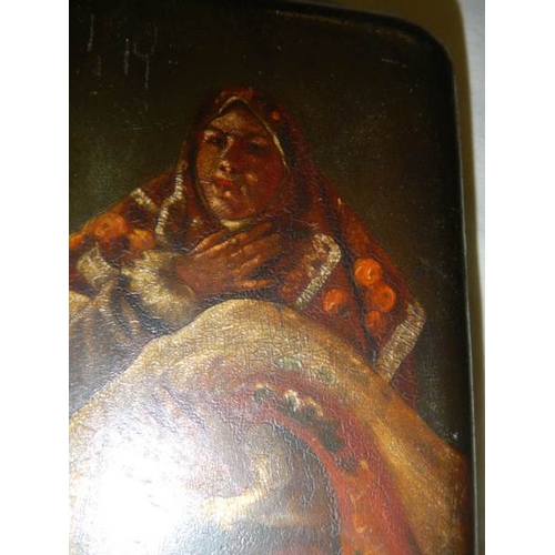 2003 - An early painted cigarette case.