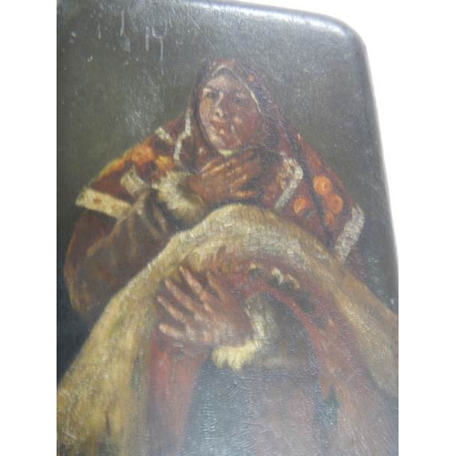 2003 - An early painted cigarette case.