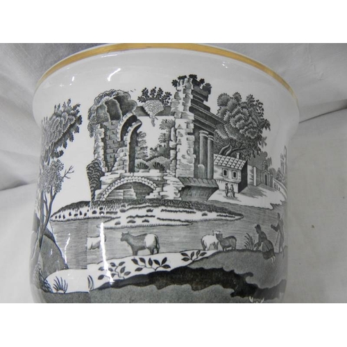 2139 - A mid 20th centure Spode jardiniere, 7'' diameter x 6'' tall.