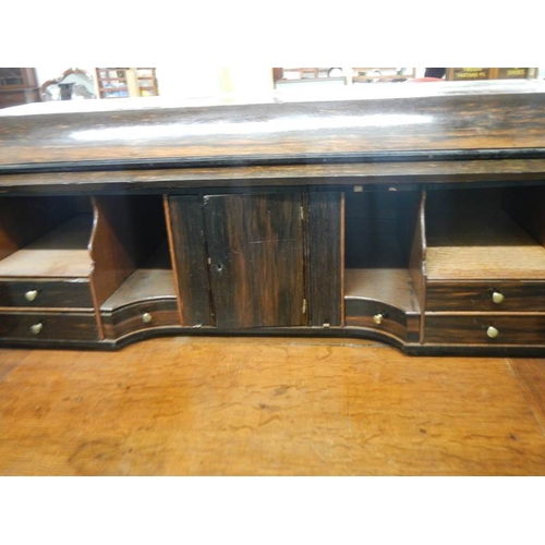 2152 - A Victorian dome top bureau.