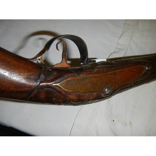 2247 - A Victorian pistol, a/f, for spares or repair.