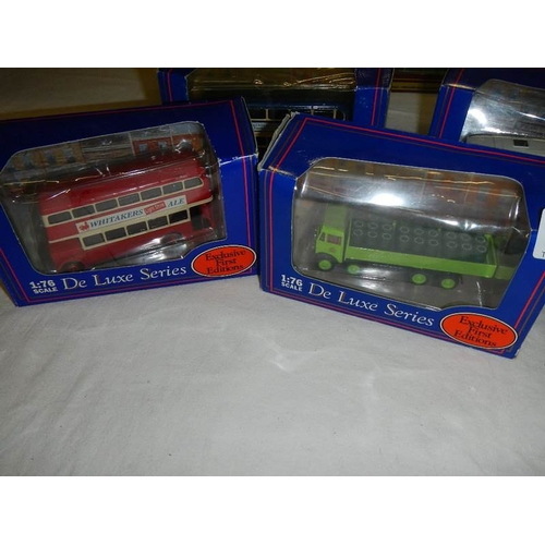 2342 - 10 Exclusive First Editions (EFE) bus models and a Corgi KMB bus.