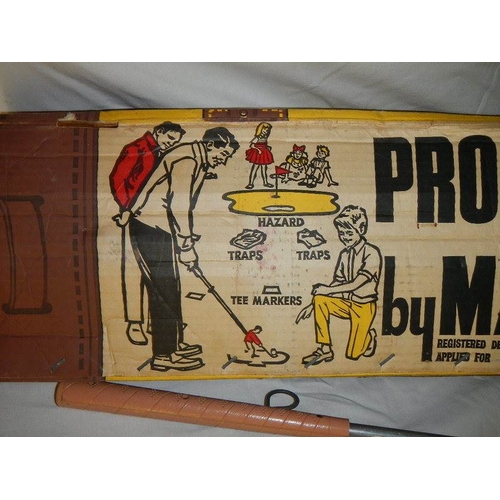 2362 - A vintage golfing game.