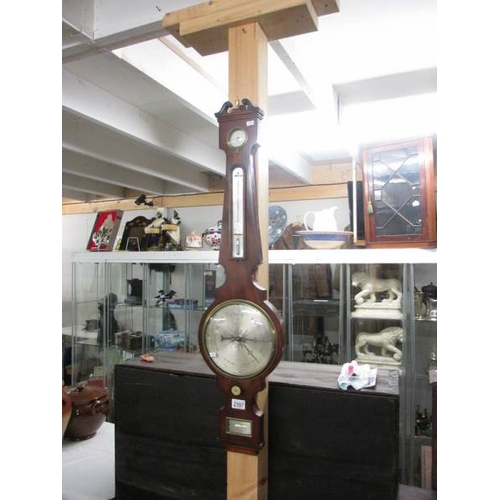 2397 - A Victorian barometer in good condition.