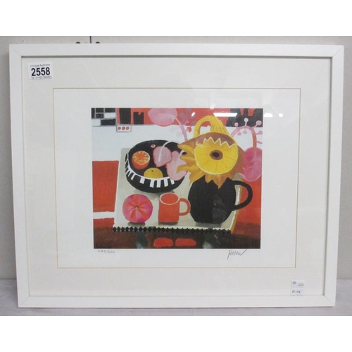 2558 - Mary Fedden (1915-2012) Pencil signed and numbered limited edition print 483/550 entitled 'The orang... 