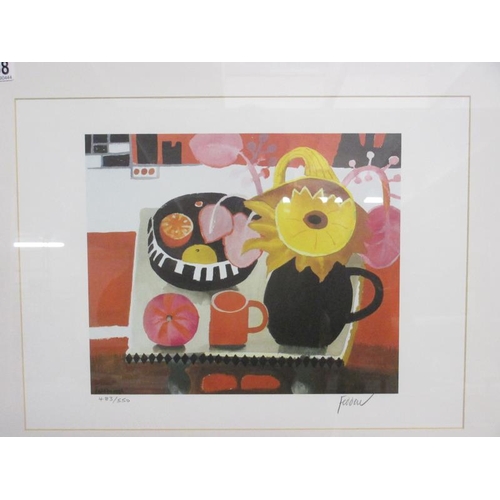 2558 - Mary Fedden (1915-2012) Pencil signed and numbered limited edition print 483/550 entitled 'The orang... 