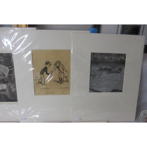 2551 - Pablo Picasso lithographic print (Mourlot) circa 1958, 2 x Elisabeth Frink lithographic prints circa... 