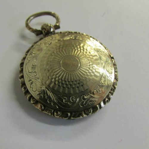 2464 - A Georgian memorial locket dated January 1830 and inscribed Joseph Elkins together with a further 19... 