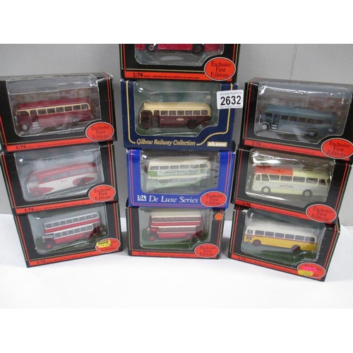 2632 - Box containing 10 Exclusive First Editions (EFE) models