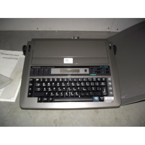 151 - A Panasonic electric typewriter model no KX-R194