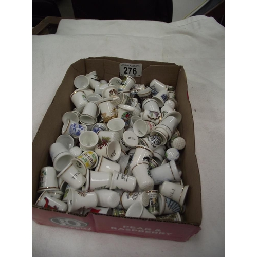 276 - A box of thimbles