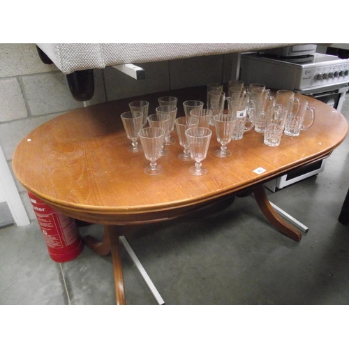 45 - An extending dining table