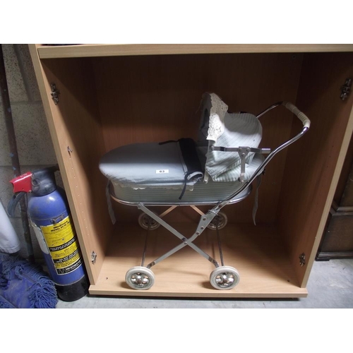 63 - A childs 'Charlesworth' dolls pram