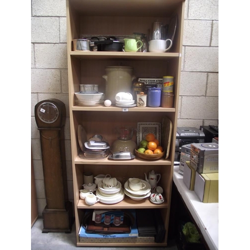 65 - 5 shelves of kitchenalia