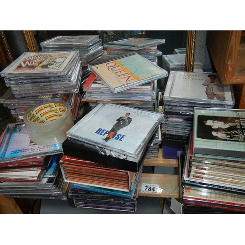 784 - A quantity of CD's.