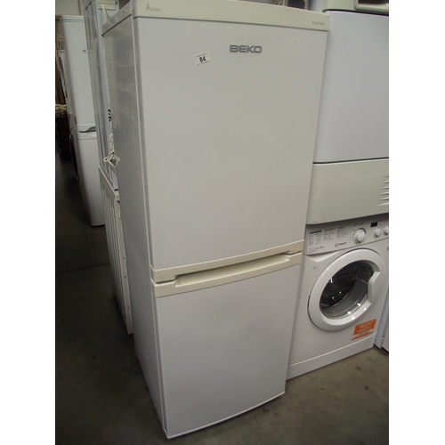 84 - A Beko fridge freezer