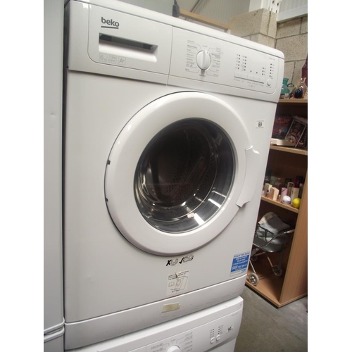 89 - A Beko washing machine