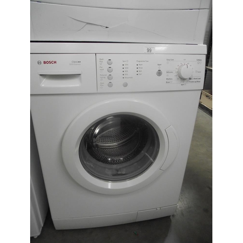 99 - A Bosch washing machine