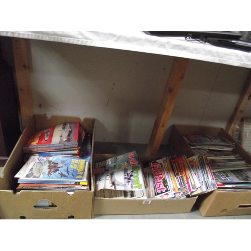 304 - 3 boxes of aircraft magazines