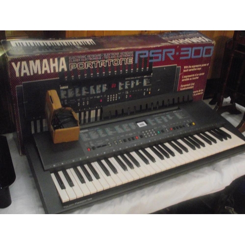 448 - A Yamaha Portatone PSR300 electronic keyborad