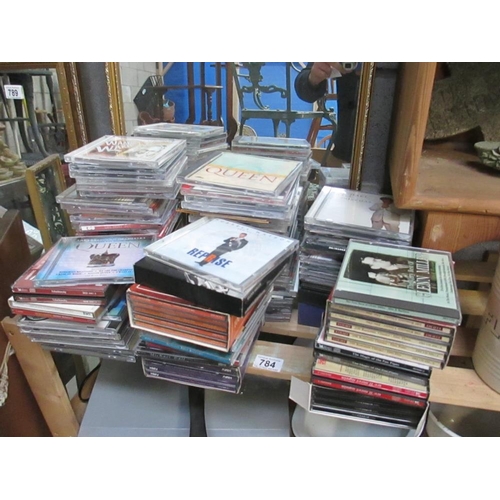 784 - A quantity of CD's.