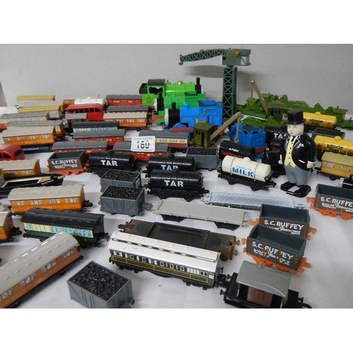 160 - A good mixed lot of Thomas The Tank Engine toys.