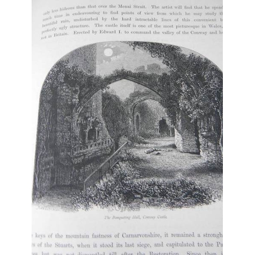 181 - A 5 volume set of Picturesque England, mid 19th century with an abundance of steel engravings.