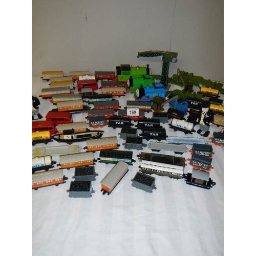 160 - A good mixed lot of Thomas The Tank Engine toys.