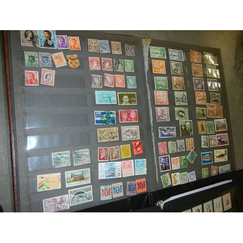 190 - Ten albums of worldwide stamps, mint & used, early to mid 20th century.