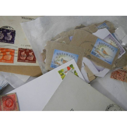 195 - A large quantity of stamps and envelopes.