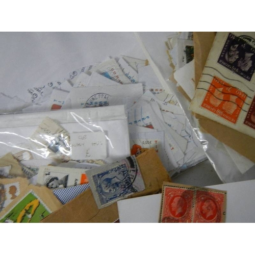 195 - A large quantity of stamps and envelopes.