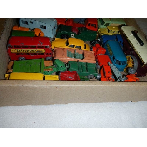 206 - A good selection of early Lesney Matchbox vehicles in good condition.