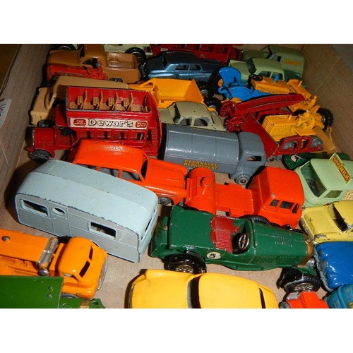 206 - A good selection of early Lesney Matchbox vehicles in good condition.