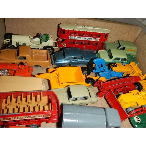 206 - A good selection of early Lesney Matchbox vehicles in good condition.