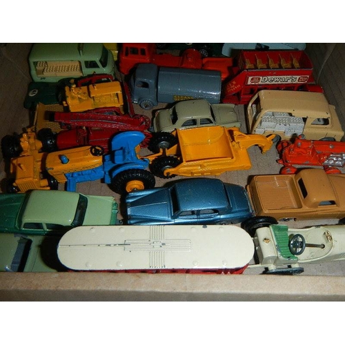 206 - A good selection of early Lesney Matchbox vehicles in good condition.