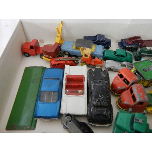 228 - A mixed lot of die cast including Corgi, Lone Star, Budgie, Crescent, Matchbox etc.,