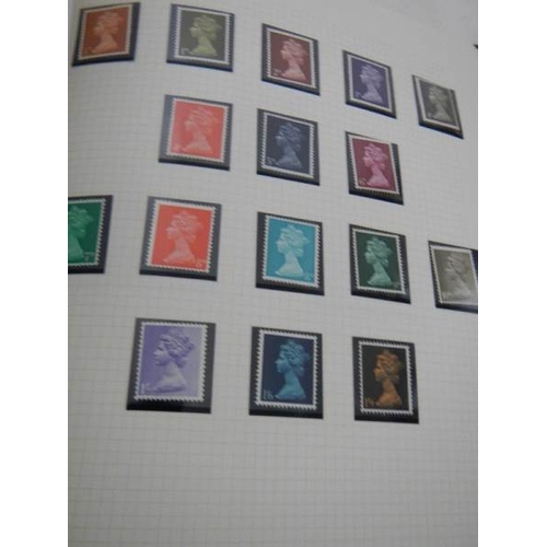 239 - 3 albums of GB stamps from Queen Victoria to Queen Elizabeth II, values are mint/used.