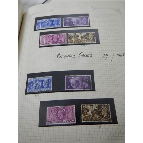 239 - 3 albums of GB stamps from Queen Victoria to Queen Elizabeth II, values are mint/used.