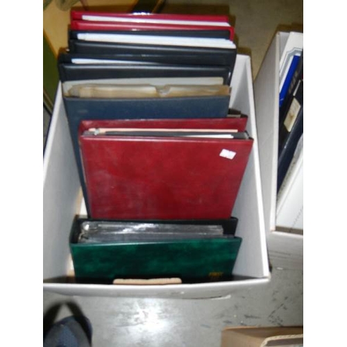 241 - 4 boxes of mainly first day covers including Benham and Mercury covers etc.