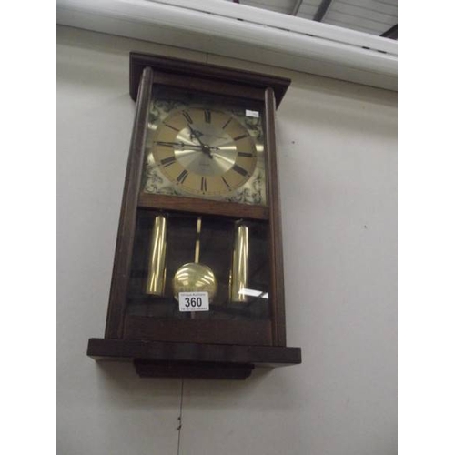 360 - The London Clock Company quartz wall clock.