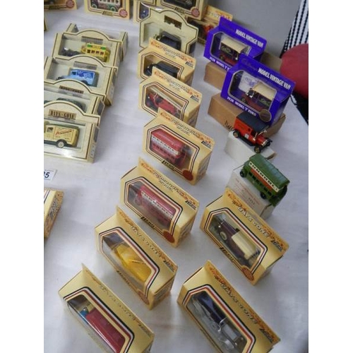 285 - A large quantity of boxed Lledo die cast models (40 in total).