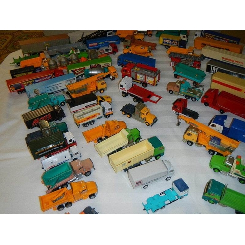 299 - In excess of 60 cars and lorries, die cast and plastic.