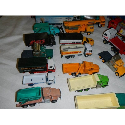 299 - In excess of 60 cars and lorries, die cast and plastic.