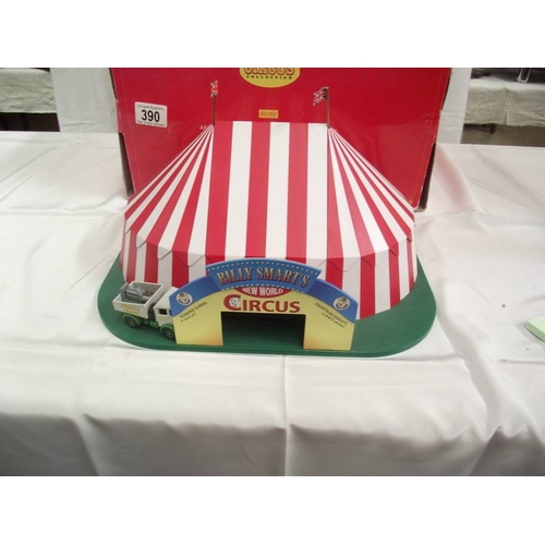 390 - Lledo BS1002 Days Gone Billy Smarts Circus Big Top Tent (box is faded and a/f)