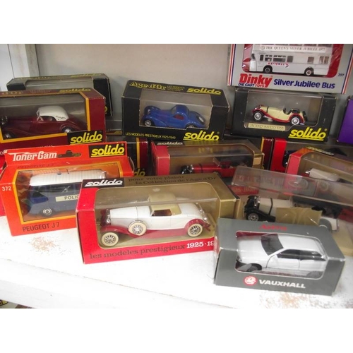 405 - A large collection of boxed Solido L'age d'or diecast models