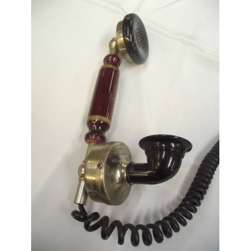 418 - A decorative vintage phone