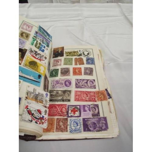 432 - A Normandy stamp album and contents