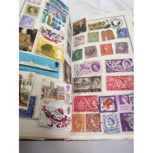 432 - A Normandy stamp album and contents