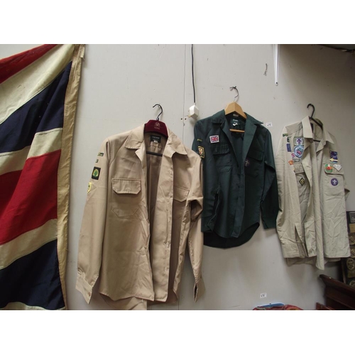 473 - A large quantity of Scouting memorabilia including books, shirts, badges, patches etc 1950/60s onwar... 