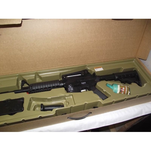 491 - A boxed Airsoft assault rifle ICS